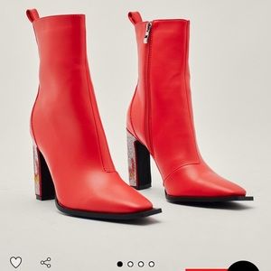 Nastygal Flame Heels